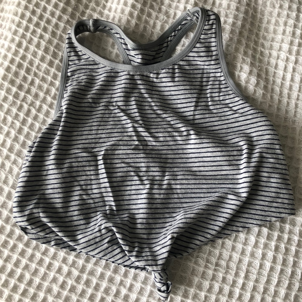 aerie striped yoga sports athleisure bra